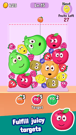 Fruit Drop Merge - Melon Game Screenshot 1