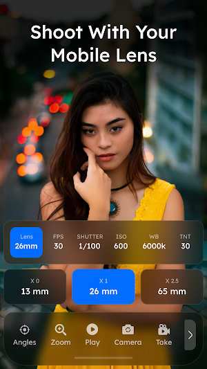 Camera Filter Zoom Blur Photo Screenshot 2