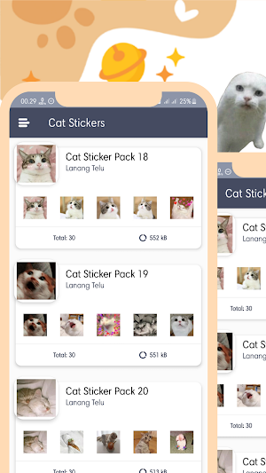 WASticker - Cat Stickers Pack Screenshot 0