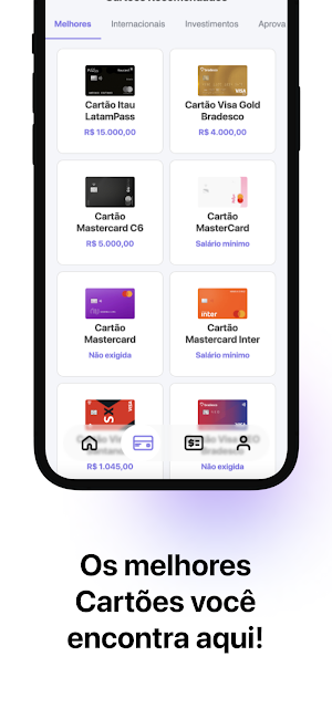 Cartões e Empréstimos Simples Screenshot 1