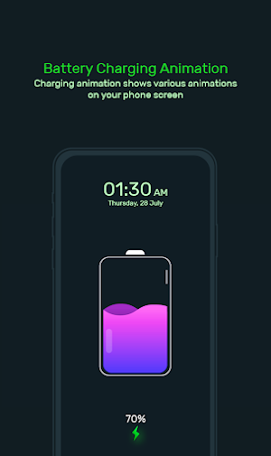 Battery charging animation Screenshot 3