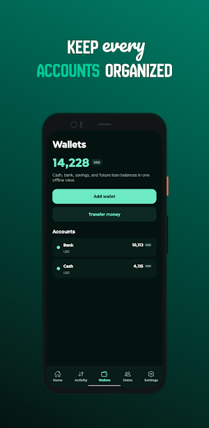 Kavro: Expense & Budget Screenshot 2