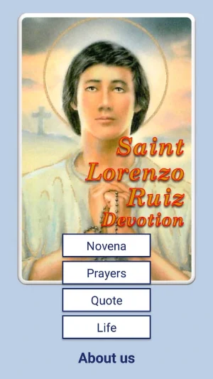 Saint Lorenzo Ruiz Devotion Screenshot 0