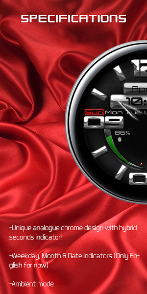Elegance 2.0 Watch Face Screenshot 2