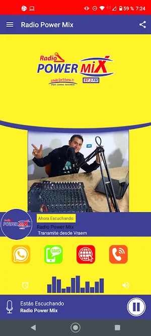 Radio Power Mix 97.5 Fm Vraem Screenshot 1