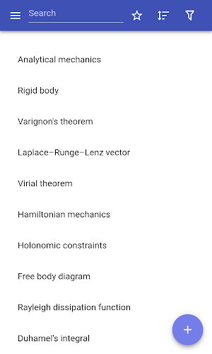 Theoretical mechanics Screenshot 0