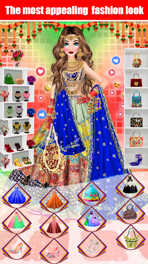 Wedding Makeup Doll Dress Up Screenshot 2