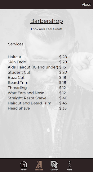 Steinser Barbershop Screenshot 1