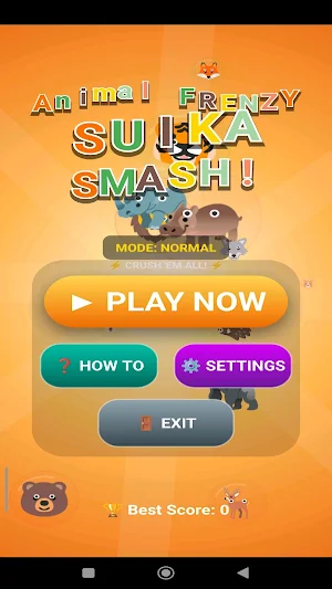Animal Frenzy: Suika SMASH Screenshot 0