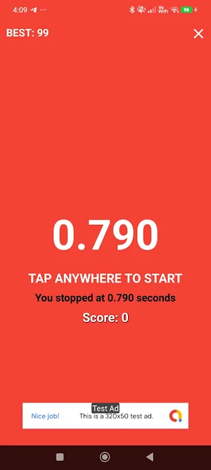 One Second Reflex Screenshot 2
