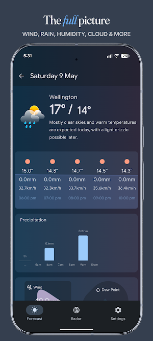 Sunny As – Weather & Radar Screenshot 2