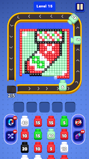 Cube Flow Shooter - Pixel Out Screenshot 2