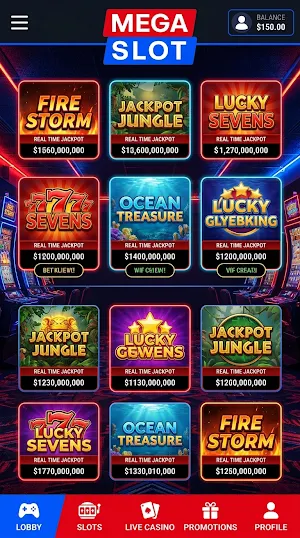 Megaslot Screenshot 3