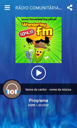 RÁDIO COMUNITÁRIA WANDERLEY FM 104.9 Screenshot 2