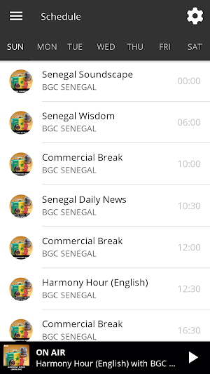 Senegal English Radio Screenshot 1