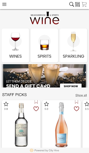 MEADOWBROOK WINE & SPIRITS Screenshot 1