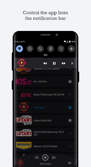 Indonesian radio stations Screenshot 1