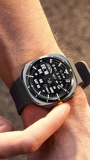 N-SPORT727 Hybird Watch Face Screenshot 0