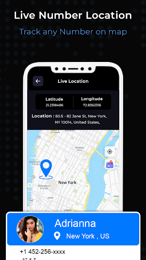 Compass - Live Location On Map Screenshot 2