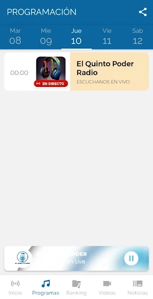 Radio El Quinto Poder Screenshot 1