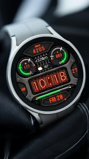 GAS NIXIE URX41 Watch face Screenshot 1