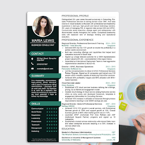 CV Maker App - Resume Builder PDF Template Screenshot 2