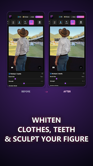 Facetia — Photo Retouch & Tune Screenshot 1