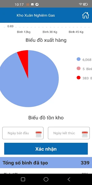 XN GAS-ứng dụng truy xuất nguồn gốc bình Gas Screenshot 2
