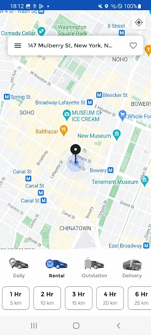 Cab2U Screenshot 1