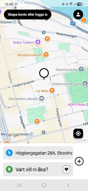 Gripen Taxi i Linköping Screenshot 1