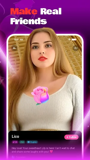 Lico - Live video call & meet Screenshot 1