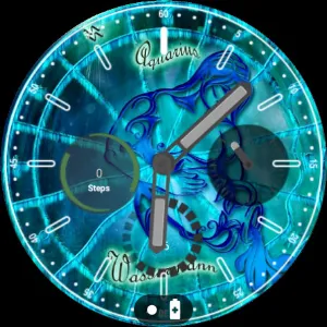 Aquarius zodiac symbol Watch Screenshot 2