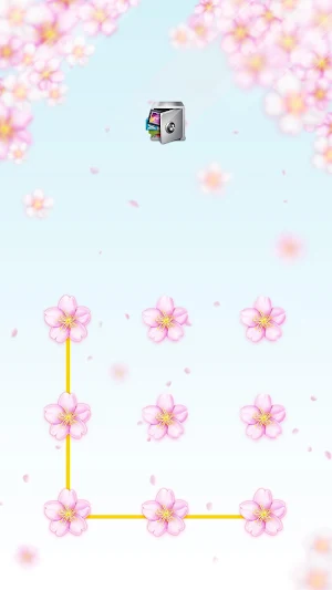 AppLock Live Theme Sakura Screenshot 0