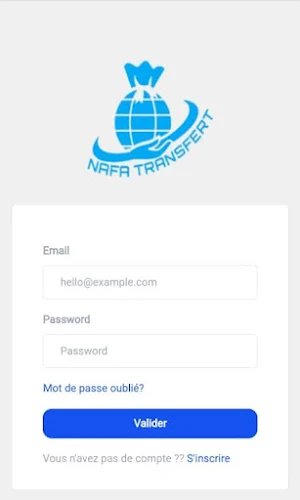 Nafatransfert Screenshot 0