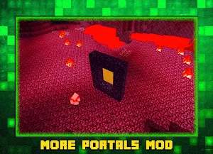 More Portals Mod for mcpe Screenshot 2