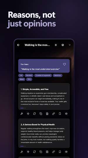 Argumentator Screenshot 1