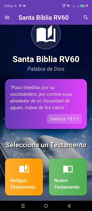 Santa Biblia RV60, NTV, NVI, Screenshot 1