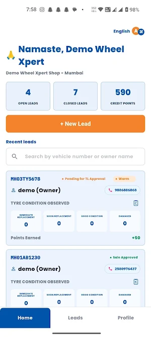 CEAT Wheel Xpert Screenshot 2