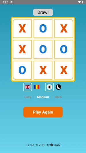 X & 0 – Tic Tac Toe Offline Screenshot 0