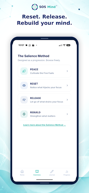 SOS Mind: Focus & Calm Screenshot 1