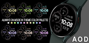 Splatter Bloom Watchface Screenshot 3
