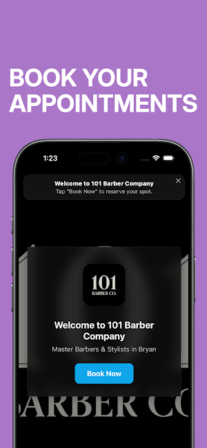 101 Barber Company Screenshot 1