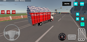 truck simulator muatan tinggi Screenshot 2