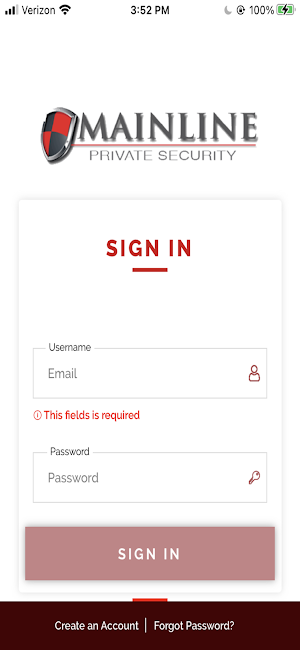 Mainline Private Security Screenshot 2