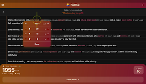 PadThai: Easy Calorie Tracker Screenshot 2