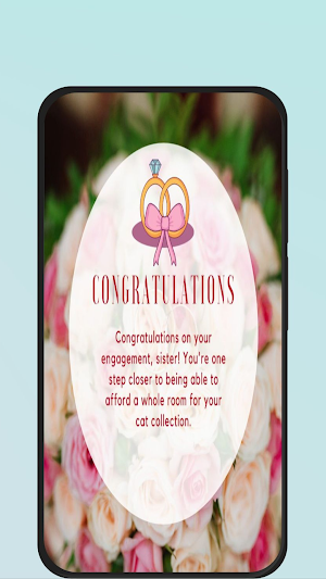 congratulations for engagement Screenshot 1