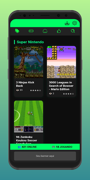 RetroEmu+ Screenshot 2