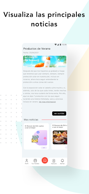 App Franquicias DIA Screenshot 1