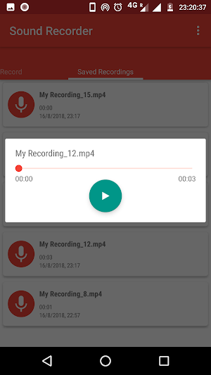 Voice Recorder Sound Recorder Screenshot 3