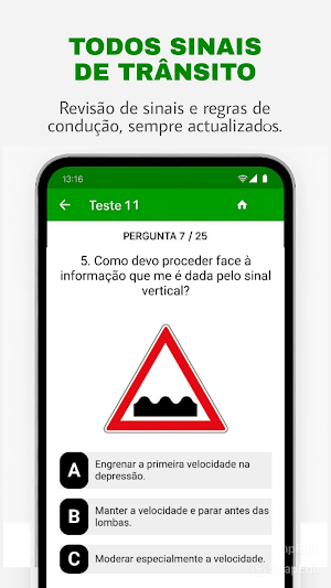 Exame de Condução - Teórico MZ Screenshot 1